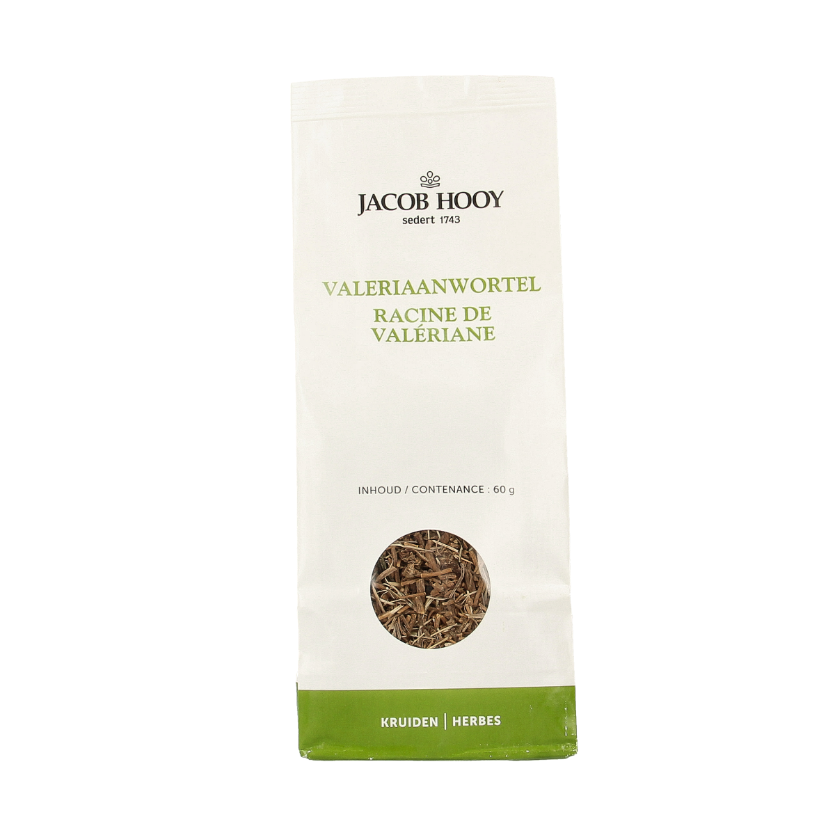 Jacob Hooy Valeriaanwortel 60.00 Gram