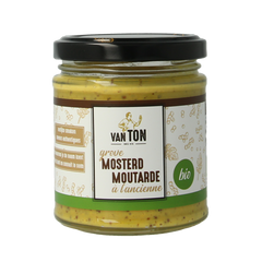 Van Ton Mosterd grof bio 170.00 Gram
