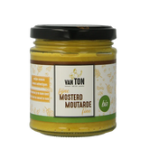Van Ton Mosterd fijn bio 170 Gram