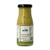 Van Ton Mosterd dille dressing bio 150 Milliliter