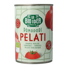 Bioidea Tomaten gepeld bio 400.00 Gram