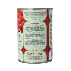 Bioidea Tomatenstukjes in blik bio 400 Gram