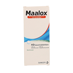 Maalox Kauwtabletten 200/400mg 40 Kauwtabletten
