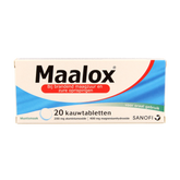Maalox Kauwtabletten 200/400mg 20 Kauwtabletten