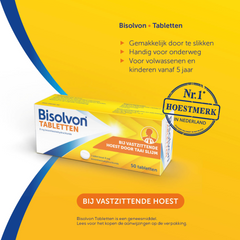 Bisolvon Broomhexinehydrochloride 8mg 50 Tabletten
