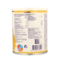 Nutricia Protifar eiwitrijk poeder 225.00 Gram
