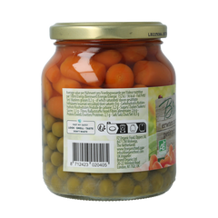 Bionova Doperwten met wortel bio 350 Gram