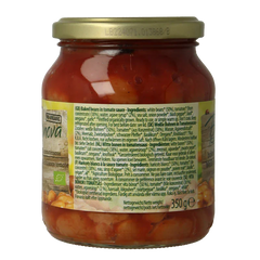 Bionova Witten bonen in tomatensaus bio 350.00 Gram
