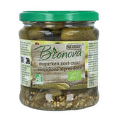 Bionova Augurken zoet zuur bio 330 Gram