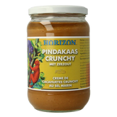Horizon Pindakaas crunchy met zeezout eko bio 650 Gram