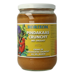 Horizon Pindakaas crunchy met zeezout eko bio 650 Gram