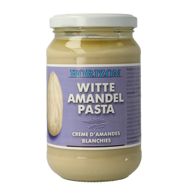 Horizon Witte amandelpasta eko bio 350.00 Gram