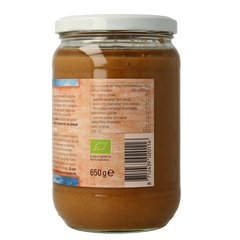 Jori Pindakaas met zout eko bio 650 Gram