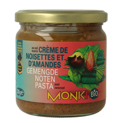 Monki Gemengde notenpasta met zout eko bio 330 Gram