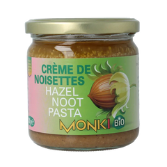 Monki Hazelnootpasta eko bio 330.00 Gram