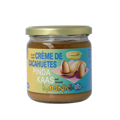 Monki Pindakaas met zout eko bio 330 Gram