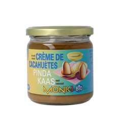 Monki Pindakaas met zout eko bio 330.00 Gram