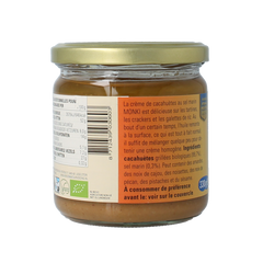 Monki Pindakaas met zout eko bio 330 Gram