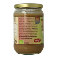Monki Tahin zoutarm eko bio 650 Gram