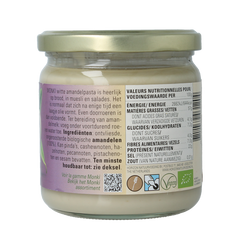 Monki Witte amandelpasta eko bio 330 Gram