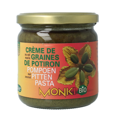Monki Pompoenpittenpasta bio 330 Gram