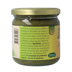 Monki Pompoenpittenpasta bio 330.00 Gram