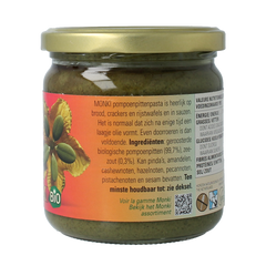 Monki Pompoenpittenpasta bio 330 Gram