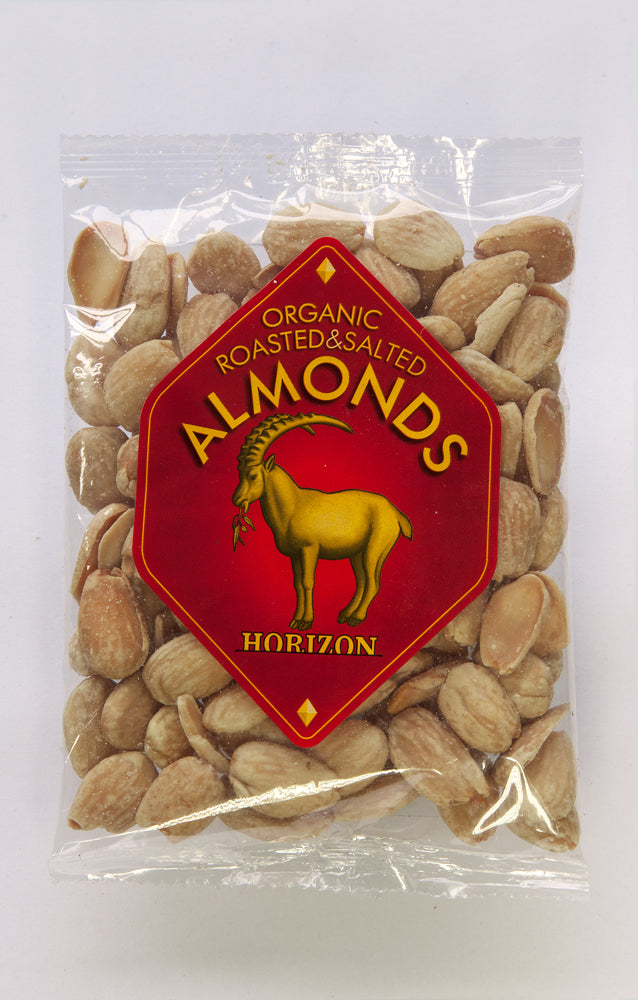 Horizon Amandelen geroosterd en gezout bio 100.00 Gram