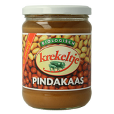 Krekeltje Pindakaas met zout eko bio 500.00 Gram