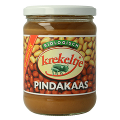 Krekeltje Pindakaas met zout eko bio 500.00 Gram