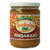 Krekeltje Pindakaas met zout eko bio 500 Gram