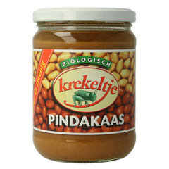 Krekeltje Pindakaas met zout eko bio 500 Gram
