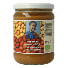 Krekeltje Pindakaas met zout eko bio 500.00 Gram