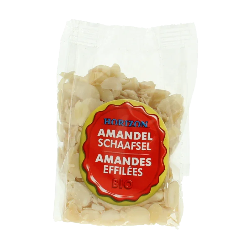 Horizon Amandelschaafsel geblancheerd bio 75 Gram