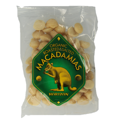 Horizon Macadamianoten gezout bio 100.00 Gram