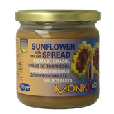 Monki Zonnebloempasta bio 330.00 Gram