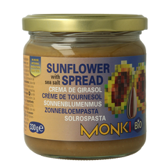 Monki Zonnebloempasta bio 330 Gram