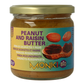Monki Pinda rozijnenpasta bio 330 Gram