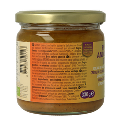 Monki Pinda rozijnenpasta bio 330.00 Gram