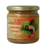 Monki 3 Notenpasta bio 330 Gram