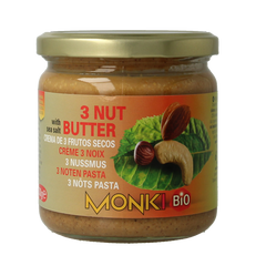 Monki 3 Notenpasta bio 330 Gram