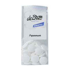 De Bron Pepermunt suikervrij 80 Gram