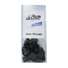 De Bron Zoute klavertjes suikervrij 90.00 Gram