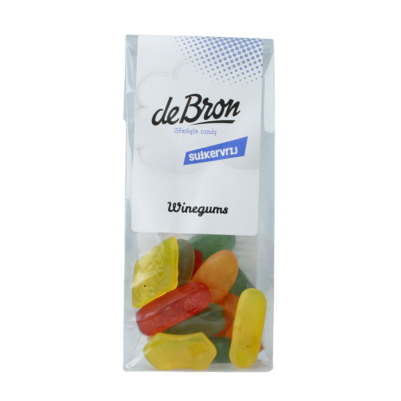De Bron Winegums suikervrij 90 Gram