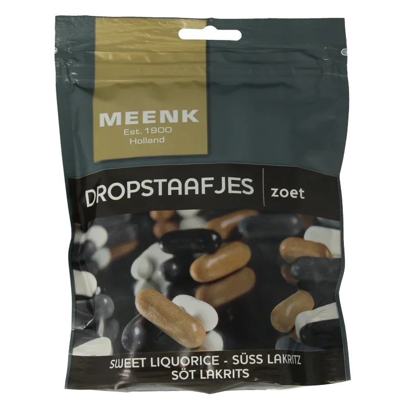 Meenk Dropstaafjes 225 Gram
