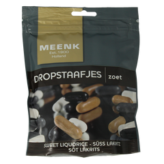 Meenk Dropstaafjes 225 Gram
