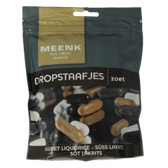 Meenk Dropstaafjes 225.00 Gram