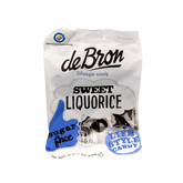 De Bron Zoete dropbolletjes/sweet liquorice suikervrij 100 Gram