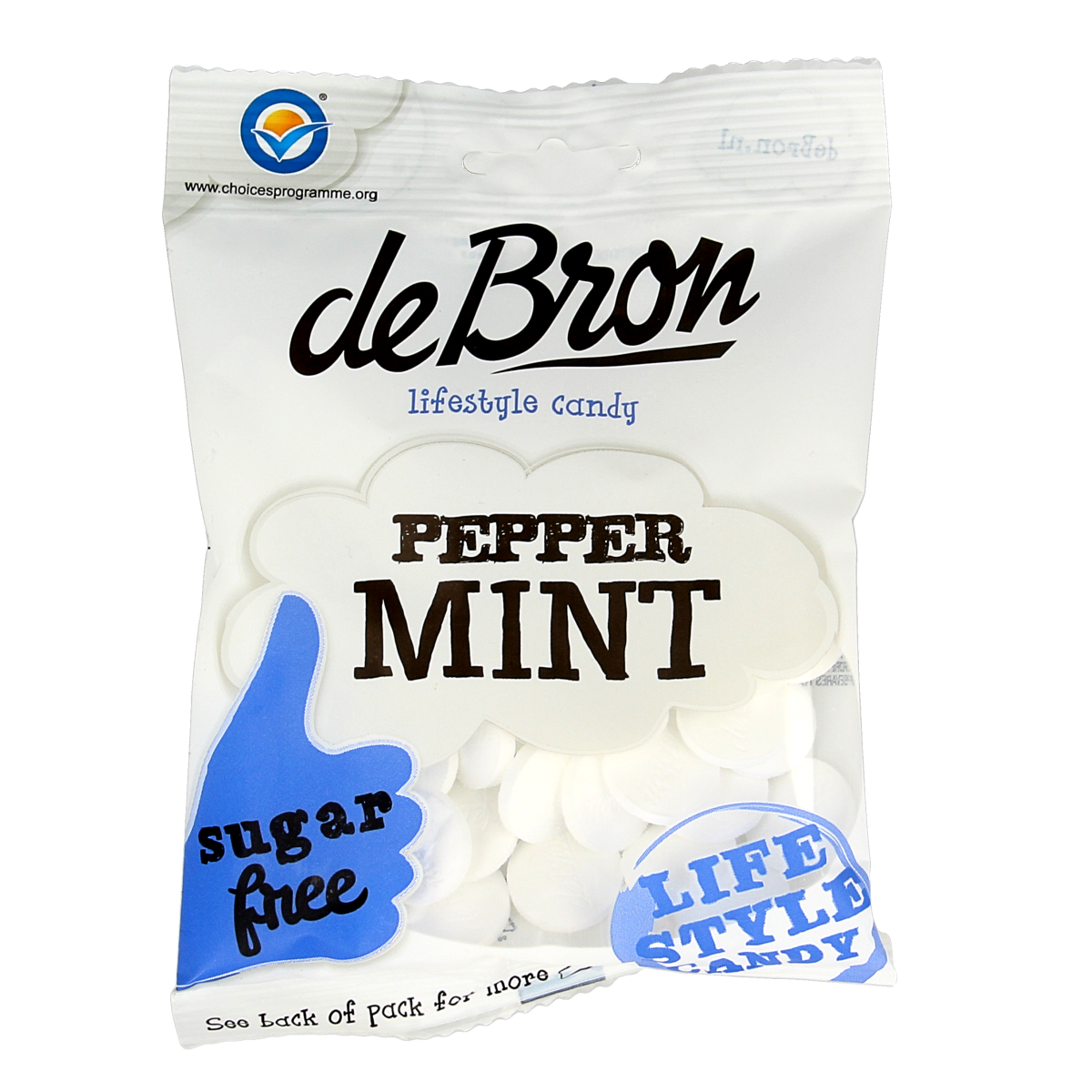 De Bron Pepermunt suikervrij 80.00 Gram