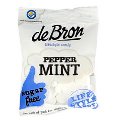 De Bron Pepermunt suikervrij 80 Gram